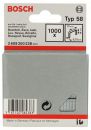 Bosch Feindrahtklammer Typ 58, 13 x 0,75 x 14 mm, 1000er-Pack 2609200238 Thumbnail 1
