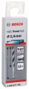 Bosch Metallspiralbohrer HSS PointTeQ, DIN 338, 2,4 mm, 10er-Pack 2608577192 Thumbnail 2