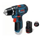 Bosch Akku-Bohrschrauber GSR 12V-15 / 1x 2,0 Ah Akku im Softbag 0601868101-1 Thumbnail 1