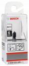 Bosch V-Nutfräser 6 mm, D1 6,35 mm, L 16 mm, G 48 mm, 90° 2608628445 Thumbnail 2