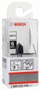 Bosch V-Nutfräser 6 mm, D1 9,5 mm, L 12,35 mm, G 45 mm, 90° 2608628446 Thumbnail 2