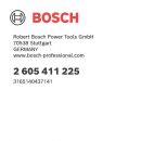 Bosch Staubbeutel, Papierfilterbeutel passend zu Ventaro 2605411225 Thumbnail 3