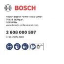 Bosch Lamellenschleifwalze, 19 mm, 60, 100 mm 2608000597 Thumbnail 4