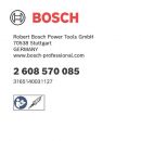 Bosch Pince de serrage avec écrou de serrage, 1/4 pouce, pour meuleuses droites 2608570085 Thumbnail 3