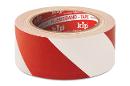 KIP 339 PVC-Warnband Extra weiß/rot 170 my 50mm x 33m (36 Rollen) - 339-58 Thumbnail 1