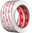 KIP 362 PVC-Fixierband - weiß 50mm x 33m (36 Rollen) - 362-55 Thumbnail 1