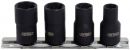 KS TOOLS 3/8" Jeu de douilles spirales à chocs, 4 pcs, 8-13mm - 913.3850 Thumbnail 1