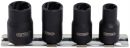 KS TOOLS 1/4" Jeu de douilles spirales à chocs, 4pcs, 8-13mm - 913.1450 Thumbnail 1