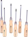 KS Tools ERGOTORQUE WOOD Schraubendreher-Satz, 6-tlg - 300.1100 Thumbnail 1