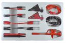 KS Tools 12/24V Diagnose Prüf- und Mess-Kabel-Satz, 13-tlg - 150.1675 Thumbnail 1
