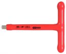 KS Tools 1/2" T-Griff-Aufsteckschlüssel mit Schutzisolierung und Schraubenarretierung, 200mm - 117.1205 Thumbnail 1