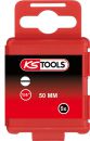 KS TOOLS 1/4" Embout de vissage Fente, 50mm, 10mm, pack de 5 - 911.3328 Thumbnail 1