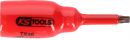 KS Tools 1/2" Bit-Stecknuss mit Schutzisolierung für Torx-Schrauben, T60, kurz - 117.2443 Thumbnail 1