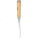 KIRSCHEN Stechbeitel mit Weißbuchenheft geschwungene Form 20 mm - 1051020 Thumbnail 2