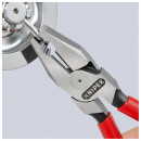 KNIPEX (02 01 180 SB) Kraft-Kombizange mit Kunststoff überzogen schwarz atramentiert Thumbnail 3