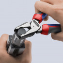 KNIPEX (02 02 180 SB) Kraft-Kombizange mit Comfort-Griffen schwarz atramentiert Thumbnail 3