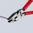 KNIPEX (02 01 200 SB) Kraft-Kombizange mit Kunststoff überzogen schwarz atramentiert Thumbnail 8