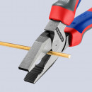 KNIPEX (02 02 200 SB) Kraft-Kombizange mit Comfort-Griffen schwarz atramentiert Thumbnail 3