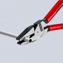 KNIPEX (02 01 225 SB) Kraft-Kombizange mit Kunststoff überzogen schwarz atramentiert Thumbnail 8