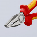 KNIPEX (03 06 160 SB) Kombizange isoliert mit Mehrkomponenten-Hüllen, VDE-geprüft verchromt Thumbnail 10