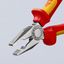KNIPEX (03 06 160 SB) Kombizange isoliert mit Mehrkomponenten-Hüllen, VDE-geprüft verchromt Thumbnail 11