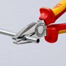 KNIPEX (03 06 160 SB) Kombizange isoliert mit Mehrkomponenten-Hüllen, VDE-geprüft verchromt Thumbnail 6