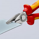 KNIPEX (03 06 160 SB) Kombizange isoliert mit Mehrkomponenten-Hüllen, VDE-geprüft verchromt Thumbnail 8