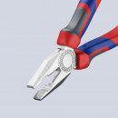 KNIPEX (03 05 180 SB) Kombizange mit Comfort-Griffen verchromt Thumbnail 6