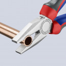 KNIPEX (03 05 200 SB) Kombizange mit Comfort-Griffen verchromt Thumbnail 3