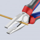 KNIPEX (03 05 200 SB) Kombizange mit Comfort-Griffen verchromt Thumbnail 5