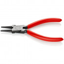 KNIPEX (22 01 140 SB) Rundzange mit Kunststoff überzogen schwarz atramentiert Thumbnail 2