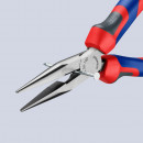 KNIPEX (25 02 160 SB) Flachrundzange mit Schneide (Radiozange) mit Comfort-Griffen schwarz atramentiert Thumbnail 3