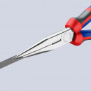 KNIPEX (26 15 200 SB) Flachrundzange mit Schneide (Storchschnabelzange) mit Comfort-Griffen verchromt Thumbnail 3