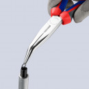 KNIPEX (26 25 200 SB) Flachrundzange mit Schneide (Storchschnabelzange) mit Comfort-Griffen verchromt Thumbnail 6