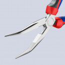 KNIPEX (26 25 200 SB) Flachrundzange mit Schneide (Storchschnabelzange) mit Comfort-Griffen verchromt Thumbnail 7