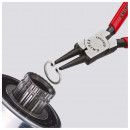 KNIPEX (44 11 J1 SB) Sicherungsringzange für Innenringe in Bohrungen mit Kunststoff überzogen schwarz atramentiert Thumbnail 3
