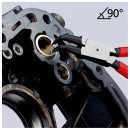 KNIPEX (44 21 J21 SB) Sicherungsringzange für Innenringe in Bohrungen mit Kunststoff überzogen schwarz atramentiert Thumbnail 3