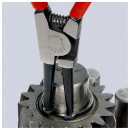 KNIPEX (46 11 A2 SB) Sicherungsringzange für Außenringe auf Wellen mit Kunststoff überzogen schwarz atramentiert Thumbnail 3