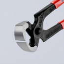 KNIPEX (51 01 210 SB) Hammerzange mit Kunststoff überzogen schwarz atramentiert Thumbnail 7