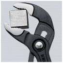 KNIPEX (87 01 180 SB) KNIPEX Cobra® Hightech-Wasserpumpenzange mit rutschhemmendem Kunststoff überzogen grau atramentiert Thumbnail 4