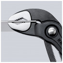 KNIPEX (87 01 180 SB) KNIPEX Cobra® Hightech-Wasserpumpenzange mit rutschhemmendem Kunststoff überzogen grau atramentiert Thumbnail 6