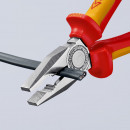 KNIPEX (03 06 200 SB) Kombizange isoliert mit Mehrkomponenten-Hüllen, VDE-geprüft verchromt Thumbnail 3