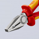 KNIPEX (03 06 200 SB) Kombizange isoliert mit Mehrkomponenten-Hüllen, VDE-geprüft verchromt Thumbnail 8