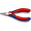 KNIPEX (35 12 115 SB) Elektronik-Greifzange mit durchgestecktem Gelenk mit Mehrkomponenten-Hüllen Thumbnail 2