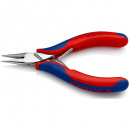 KNIPEX (35 22 115 SB) Elektronik-Greifzange mit durchgestecktem Gelenk mit Mehrkomponenten-Hüllen Thumbnail 2