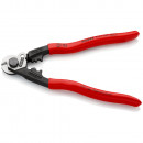 KNIPEX (95 61 190 SB) Drahtseilschere geschmiedet mit Kunststoff überzogen Thumbnail 2
