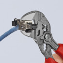 KNIPEX (86 03 250 SB) Zangenschlüssel Zange und Schraubenschlüssel in einem Werkzeug mit Kunststoff überzogen verchromt Thumbnail 4