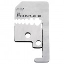 KNIPEX (12 29 180) 1 Paar Ersatzmesser für 12 21 180 Thumbnail 1