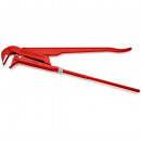 KNIPEX (83 10 040) Rohrzange 90° rot pulverbeschichtet Thumbnail 2