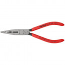 KNIPEX (13 01 160 SB) Verdrahtungszange mit Kunststoff überzogen schwarz atramentiert Thumbnail 1